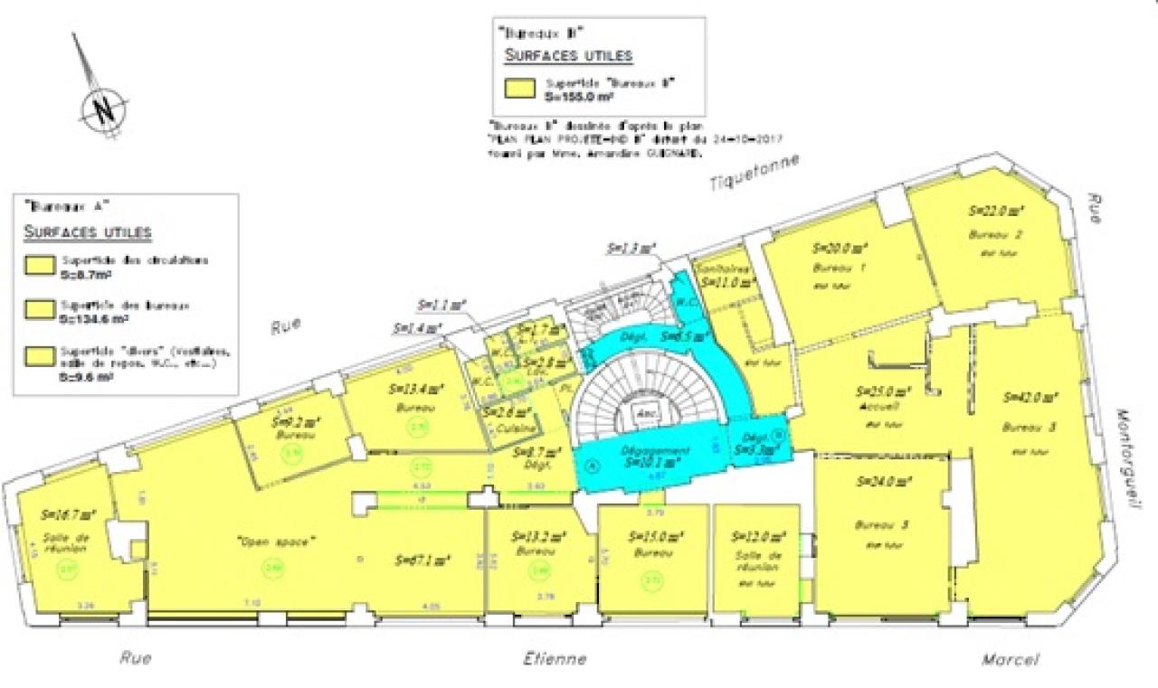 Bureau Paris 337m² Location bureau Paris OLBUR2528713 13
